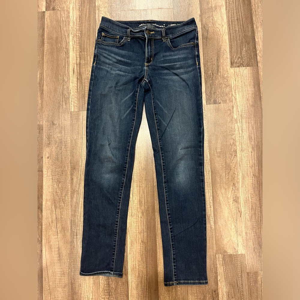 Eddie Bauer Women’s Mid Rise Slim Fit Jeans